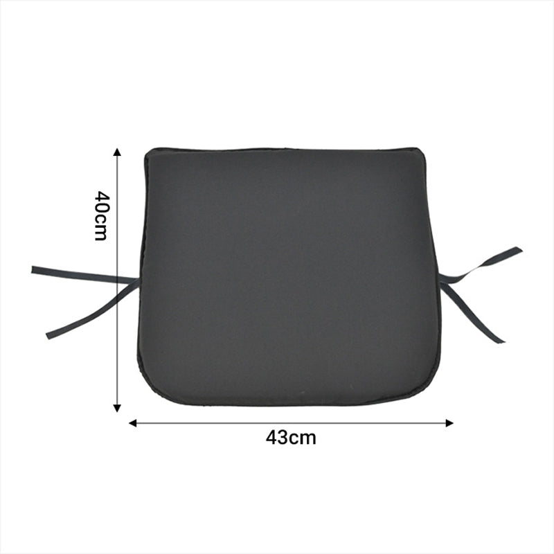 Μαξιλάρι Καρέκλας Pildo Μαύρο Ύφασμα 43x40x3