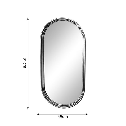 Καθρέπτης Olympon Χρυσό Μέταλλο 49x5x99
