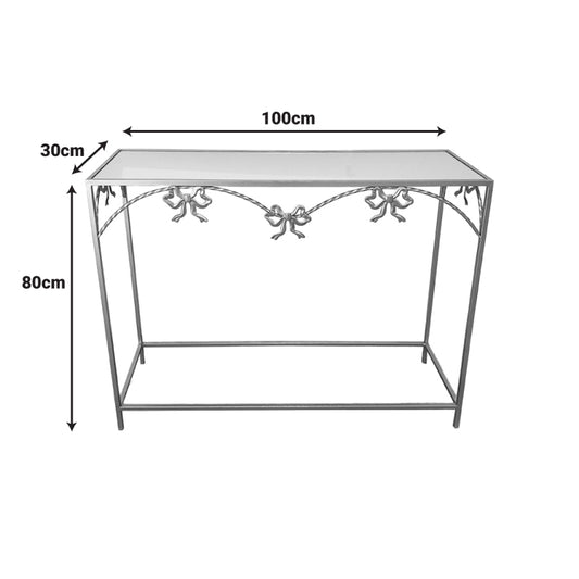 Κονσόλα Frensia Μέταλλο σε Χρυσή Απόχρωση 100x30x80