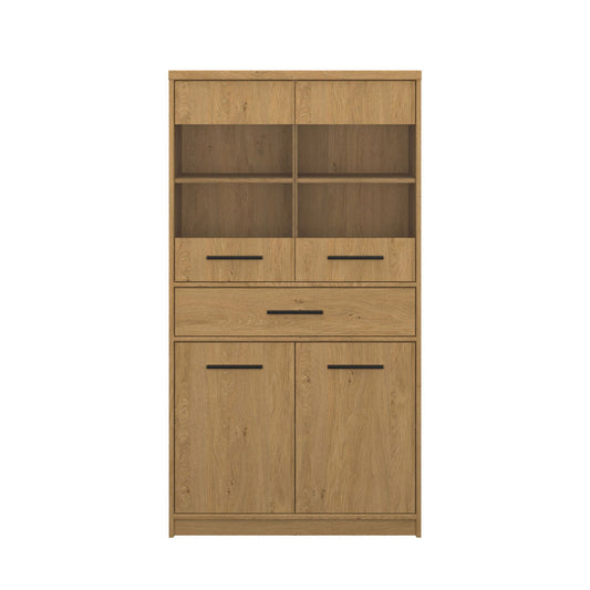 Βιτρίνα Pavi Βελανιδιά 84.3x33.8x156.4