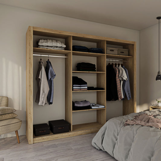 Ντουλάπα Grandio Σονόμα 250x60x215