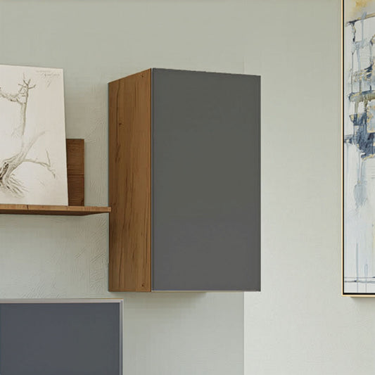 Κρεμαστό Ντουλάπι Callisto Σκούρο Δρυς-Γραφίτης 40x30x70