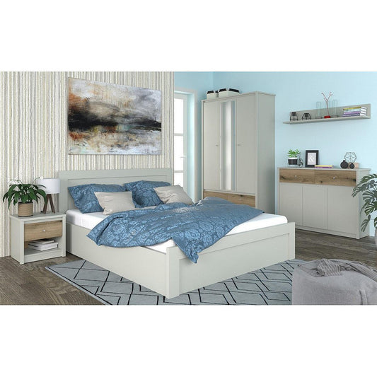 Κρεβάτι Karin Διπλό Cashmere Χωρίς Πάτωμα 160x200εκ