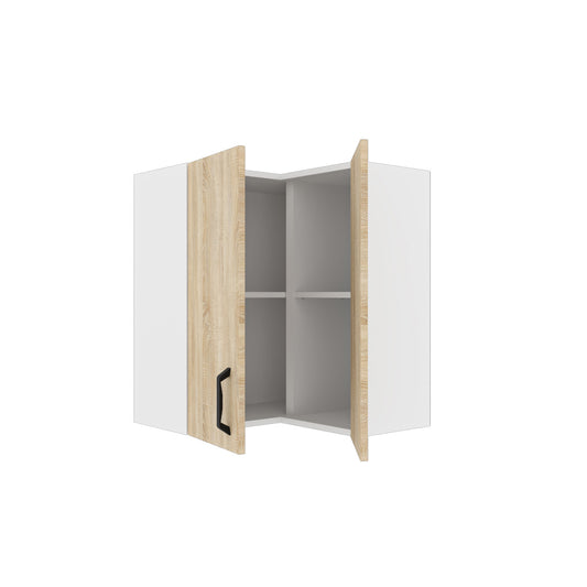 Modest Πάνω Ντουλάπι Γωνιακό Σονόμα 60x32x72