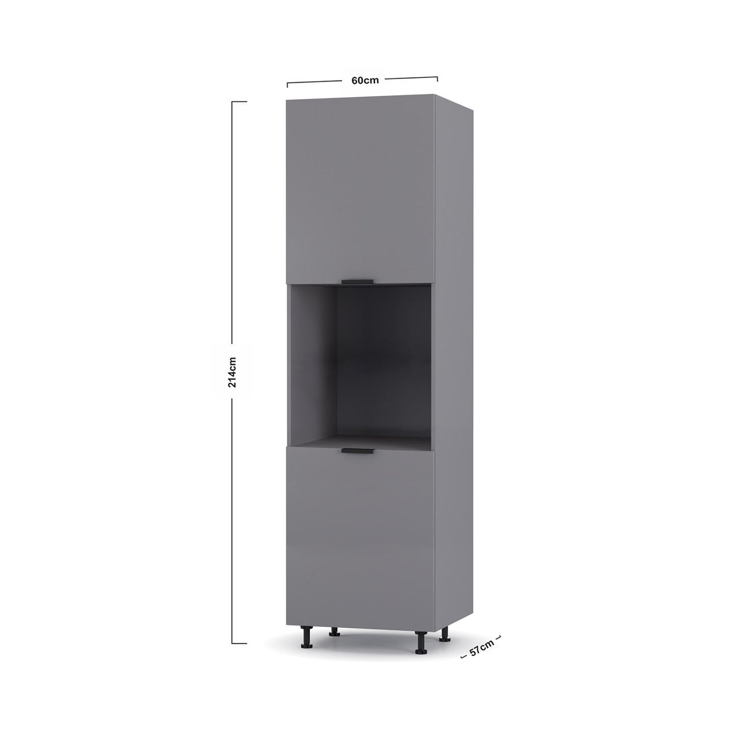Craft Στήλη Φούρνου Γραφίτη 60x57x214