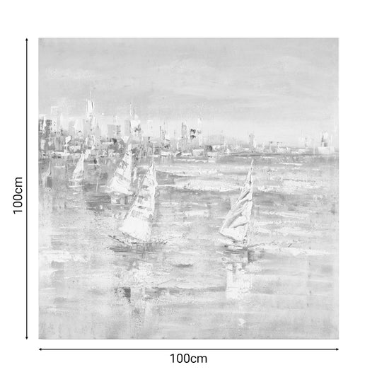 Πίνακας σε Καμβά Watery 100x3X100