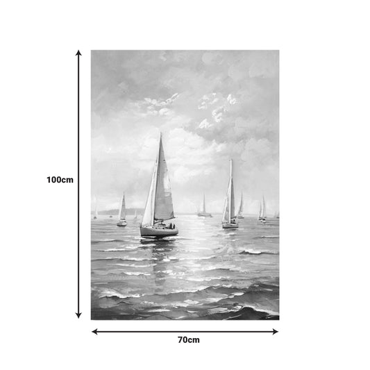 Πίνακας σε Καμβά Sailsy I 70x3x100