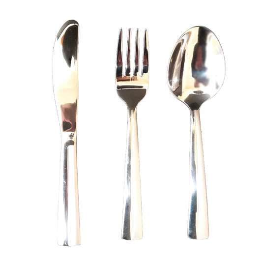 Μαχαιροπίρουνα σε Βαλίτσα Ανοξείδωτα Ασημί (72 Τεμ.)