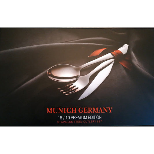 Μαχαιροπίρουνα Ανοξείδωτα Ασημί (30 Τεμ.)