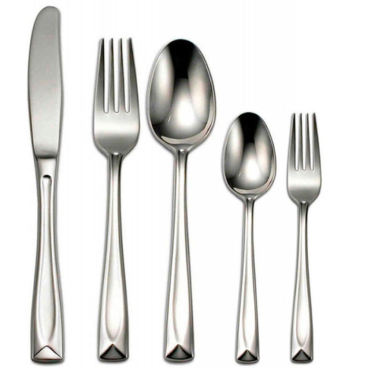 Μαχαιροπίρουνα Ανοξείδωτα Ασημί (30 Τεμ.)