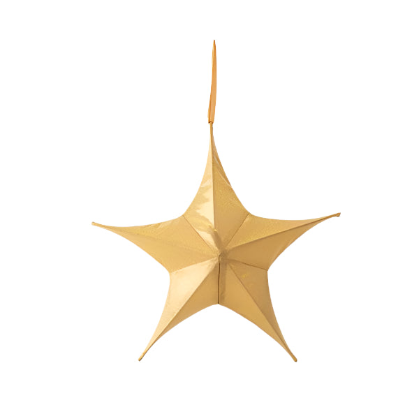 ΑΣΤΕΡΙ ΥΦΑΣΜΑΤΙΝΟ ΧΡΥΣΟ ΙΡΙΔΙΖΟΝ 40εκ