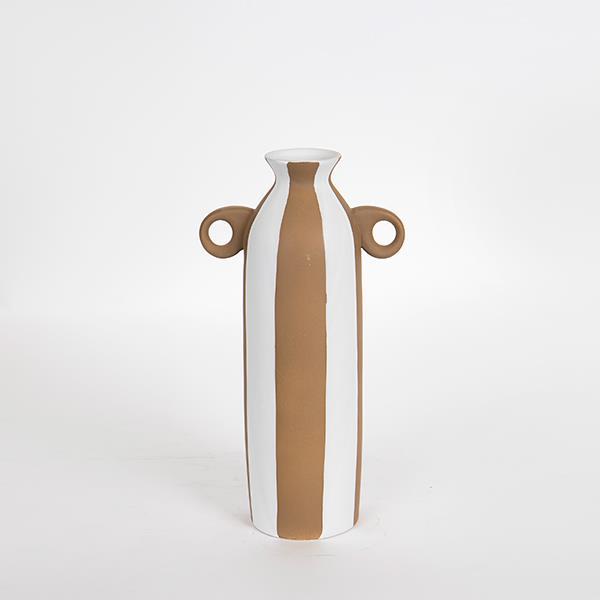 ΒΑΖΟ ΚΕΡΑΜΙΚΟ ΛΕΥΚΟ - ΚΑΦΕ 18.6x10.2x31.8