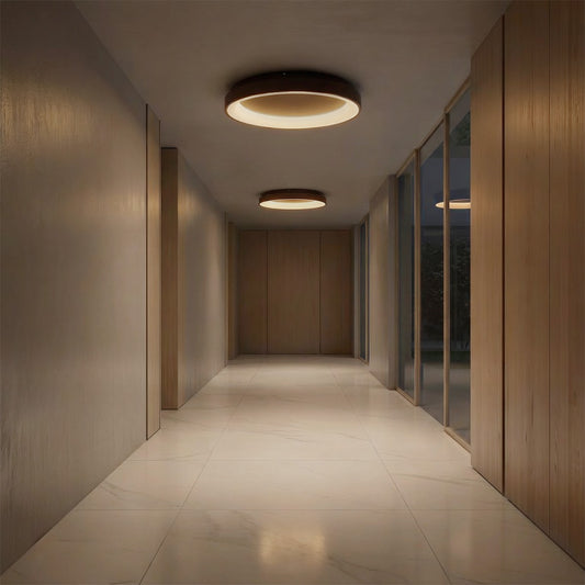 SALEM KLV-101-0284 Φωτιστικό Οροφής LED 105W 10500lm 120° AC 220-240V IP20 Ρυθμιζόμενο Λευκό CCT με Χειριστήριο από 2700K έως 6000K Dimmable - Lumileds SMD Chip - Καφέ Ματ - Μ60 x Π60 x Υ9.5