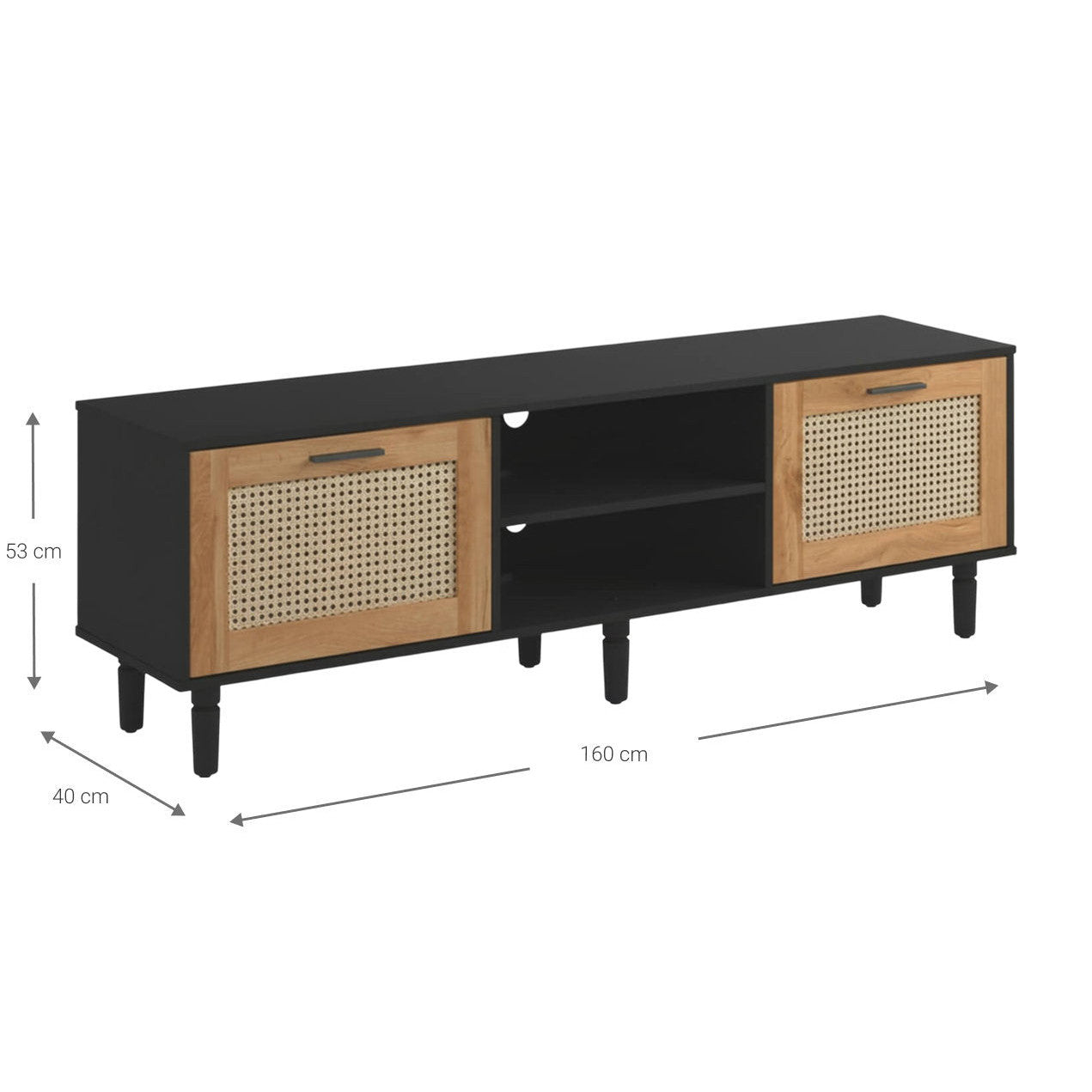 TV Stand Gallinari 160x40x53