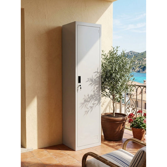 Damian 1D Slim Metal Locker 38x42x180