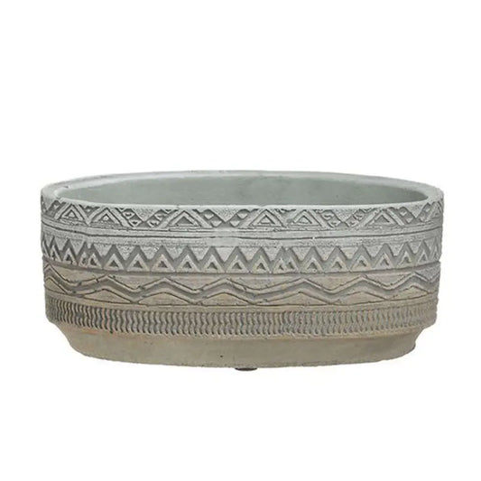 Κασπώ Τσιμεντένιο Αντικέ Γκρι/Μπεζ 22x12x9