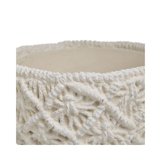 Κασπώ Τσιμεντένιο Αντικέ Εκρού 17x17x8