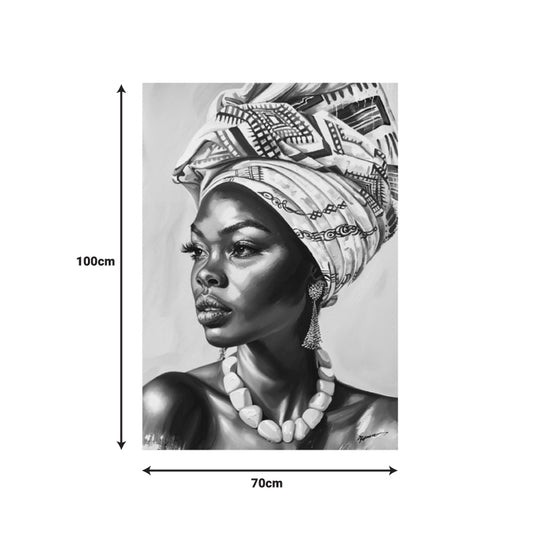 Πίνακας σε Καμβά Zaira Ι 70x3.5x100