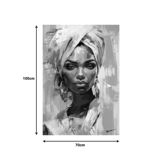 Πίνακας σε Καμβά Gazel I 70x3.5x100