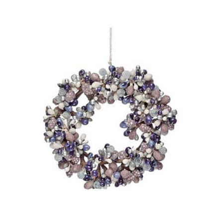 Στεφανάκι Χάντρινο Mπλε 10εκ