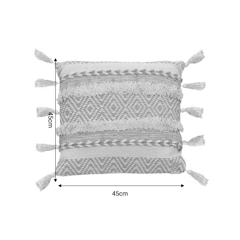 Μαξιλάρι Labrinth Μπεζ-Εκρού Ύφασμα 45x45x2.5