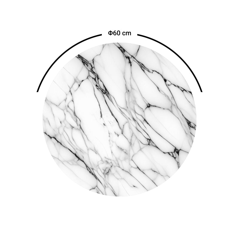 Επιφάνεια Τραπεζιού Kailo Όψη Μαρμάρου Φ60