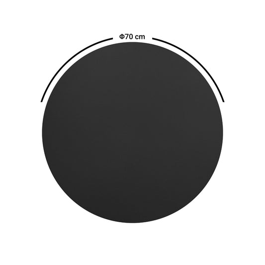 Επιφάνεια Τραπεζιού Sensie Ανθρακί Φ70