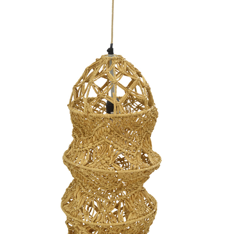 Φωτιστικό Οροφής Frola E27 Φυσικό Φ25x115