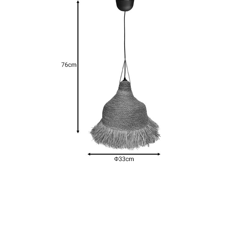Φωτιστικό Οροφής Boher Seagrass σε Φυσική Απόχρωση Φ33x76