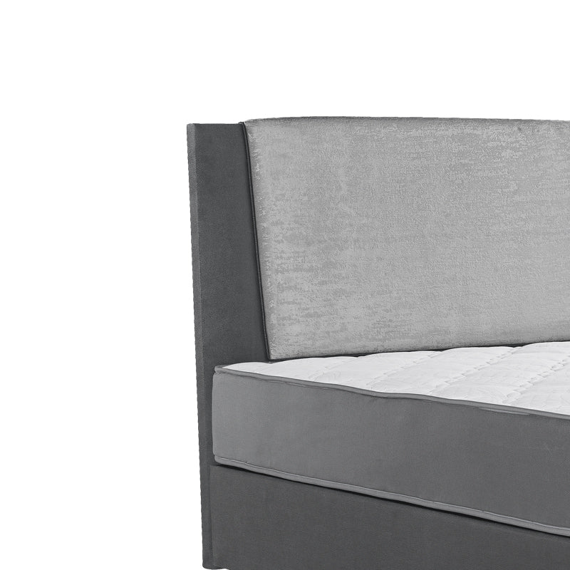 Κρεβάτι Tamon Διπλό Με Αποθηκευτικό Χώρο Ανθρακί 160X200