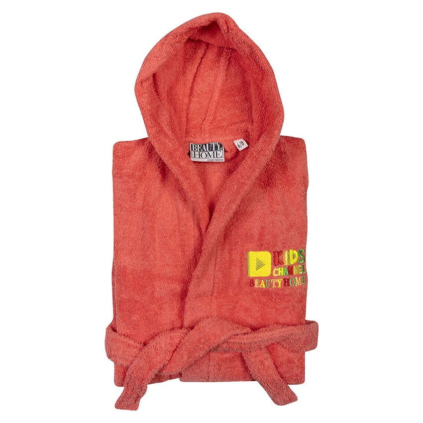 Μπουρνούζι Εφηβικό Art 3268 6-8 Ετών Κοραλί