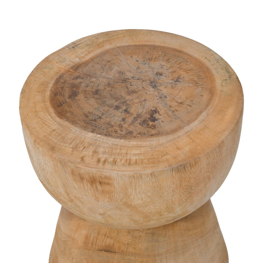 Σκαμπό Bonfik Suar Ξύλο σε Φυσική Απόχρωση Φ35x40