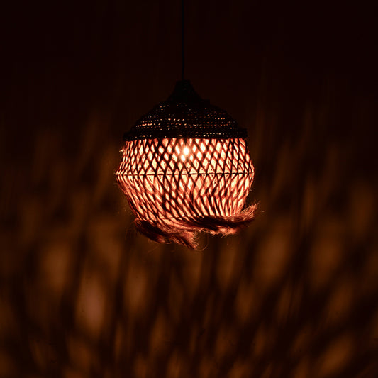 Φωτιστικό Οροφής Fiorine Abaca σε Φυσικό Χρώμα Φ55x70