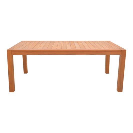 Τραπέζι Vocaly Teak Ξύλο σε Φυσική Απόχρωση 200x100x75