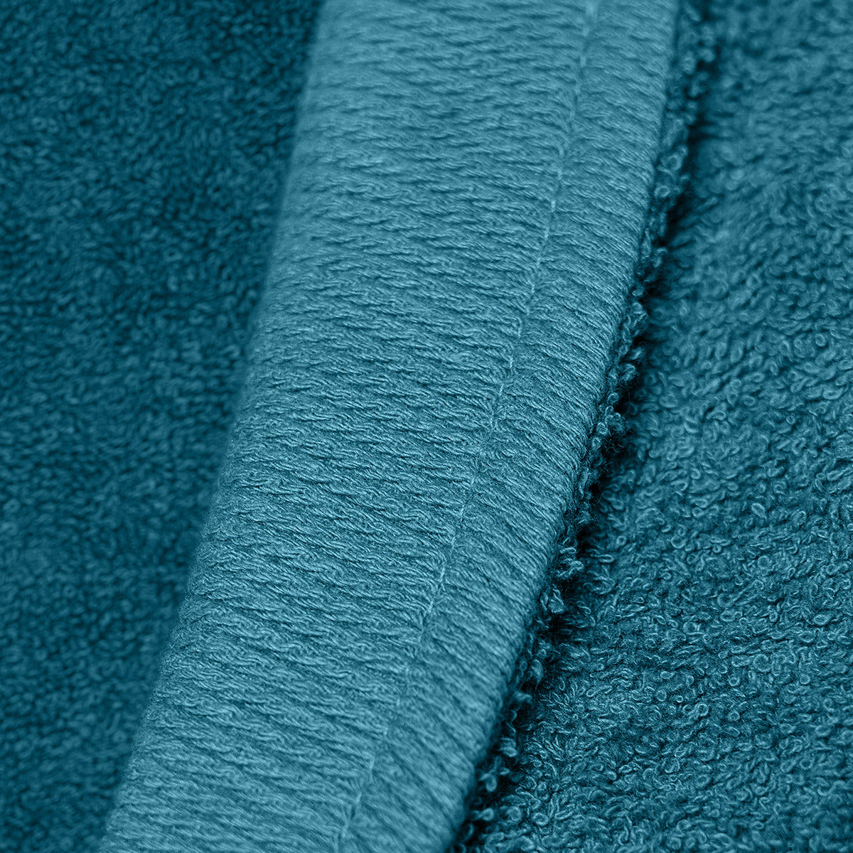 Μπουρνούζι με Γιακά Art 3403 Πετρόλ 2XL