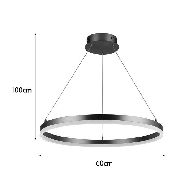 Φωτιστικό Οροφής Nebrian LED Μέταλλο Χρυσό Φ60x15