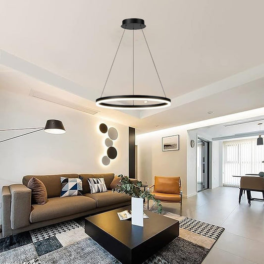 Φωτιστικό Οροφής Nebrian LED Μέταλλο Μαύρο Φ60x15
