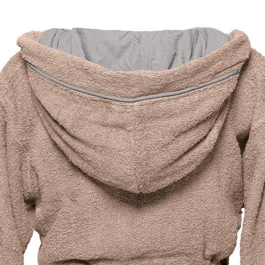 Μπουρνούζι με Κουκούλα Art 3422 Μπεζ 2XL