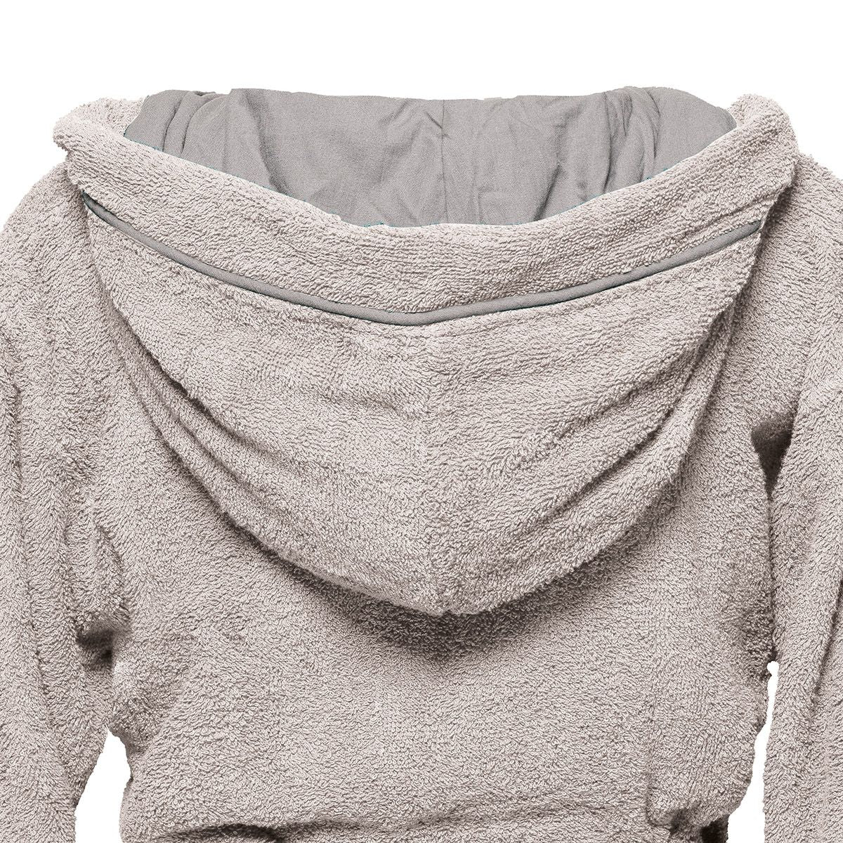 Μπουρνούζι με Κουκούλα Art 3423 Γκρι XL