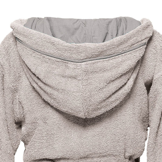 Μπουρνούζι με Κουκούλα Art 3423 Γκρι XXXL