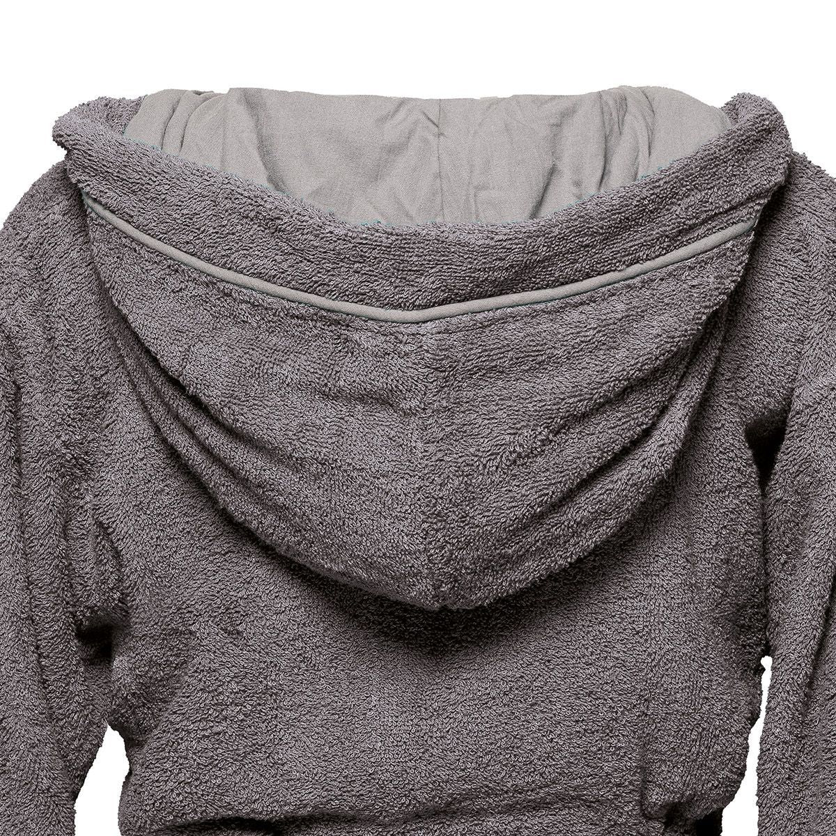 Μπουρνούζι με Κουκούλα Art 3428 Ανθρακί XXL