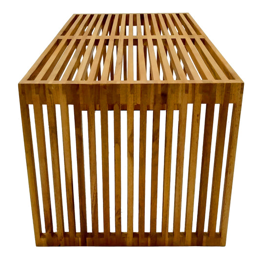 Τραπέζι Marlin Teak Ξύλο σε Φυσική Απόχρωση 100x50x45