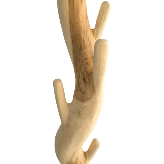 Καλόγερος Renzo Suar Ξύλο σε Φυσική Απόχρωση 30x30x200