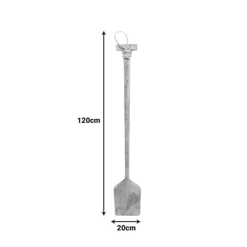 Διακοσμητικό Τοίχου Κουπί Paddly Μαόνι Ξύλο σε Φυσική Απόχρωση 20x3x120