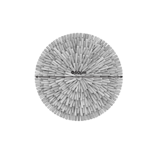 Διακοσμητικό Τοίχου Decofy Drift Ξύλο σε Φυσική Απόχρωση Φ60x5