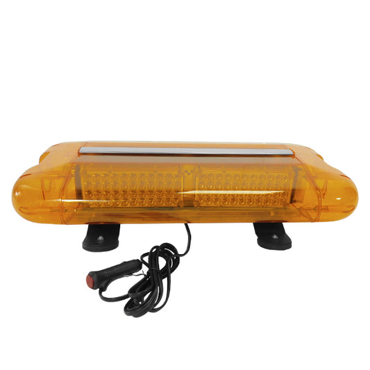 Φάρος Οδικής Βοήθειας Σήμανσης STROBO Οροφής Αυτοκινήτου - Φορτηγού 58.5CM Πορτοκαλί LED 60W 10-30 Volt με Controller Εναλλαγής Εφέ Προγραμμάτων 34321