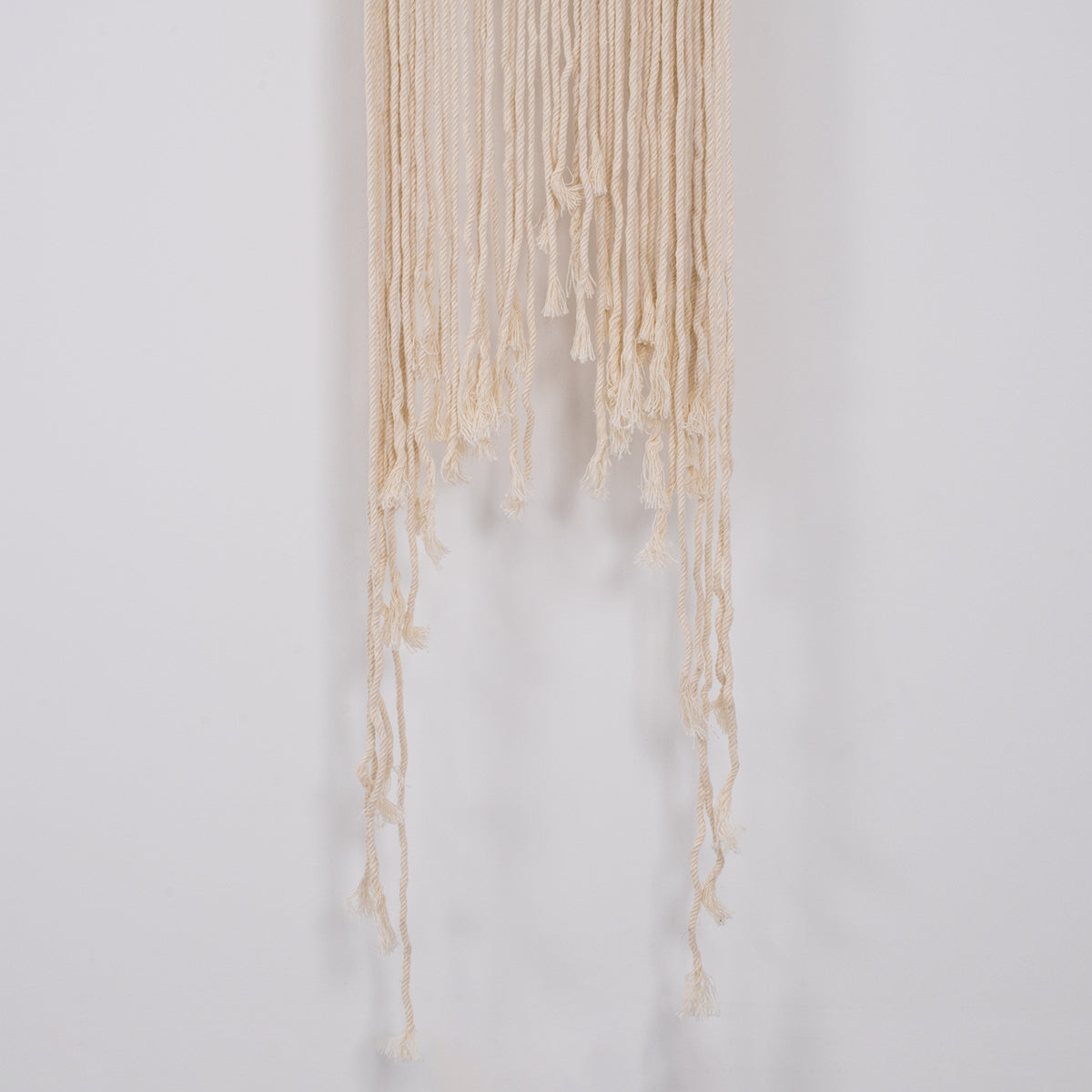 35502 Μακραμέ Κουρτίνα Χειροποίητη Μπεζ Π200 x Υ200cm