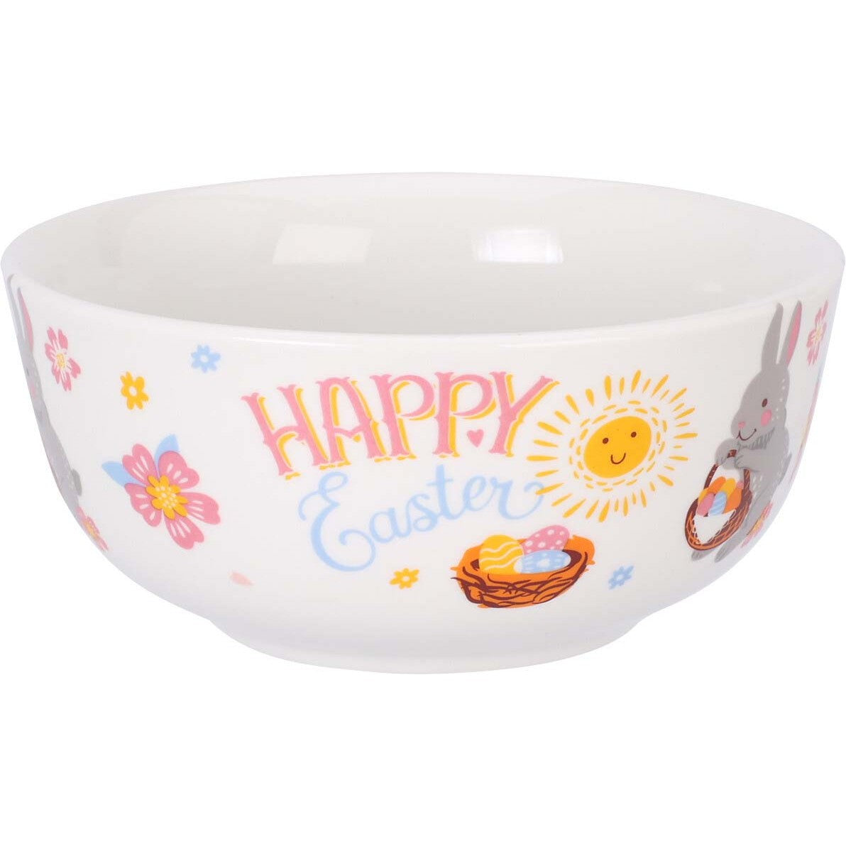 Μπωλ με Κουνελάκι Πορσελάνη 500ml 13x13x7