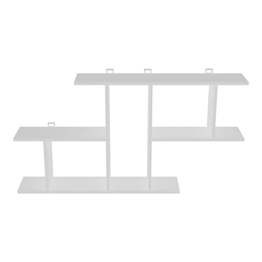 Ραφιέρα Τοίχου Vertoura σε Λευκή Απόχρωση 116x18.5x60