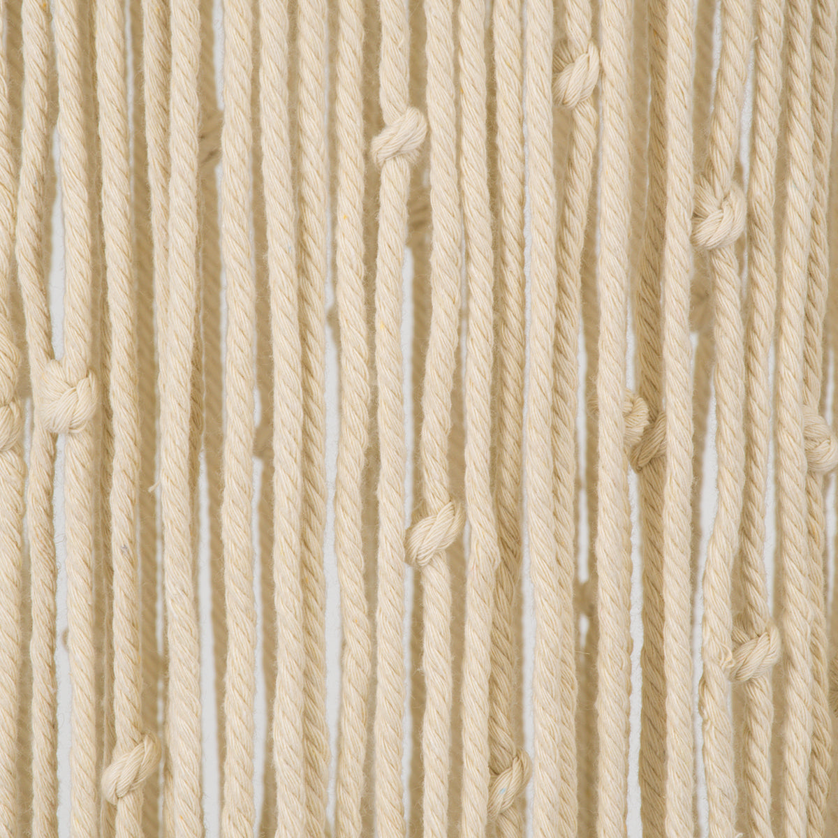 36207 SENEGAL Boho Καπέλο Φωτιστικού - Μακραμέ Πλεκτό Χειροποίητο Μπεζ Σχοινί Μ30 x Π30 x Υ80cm